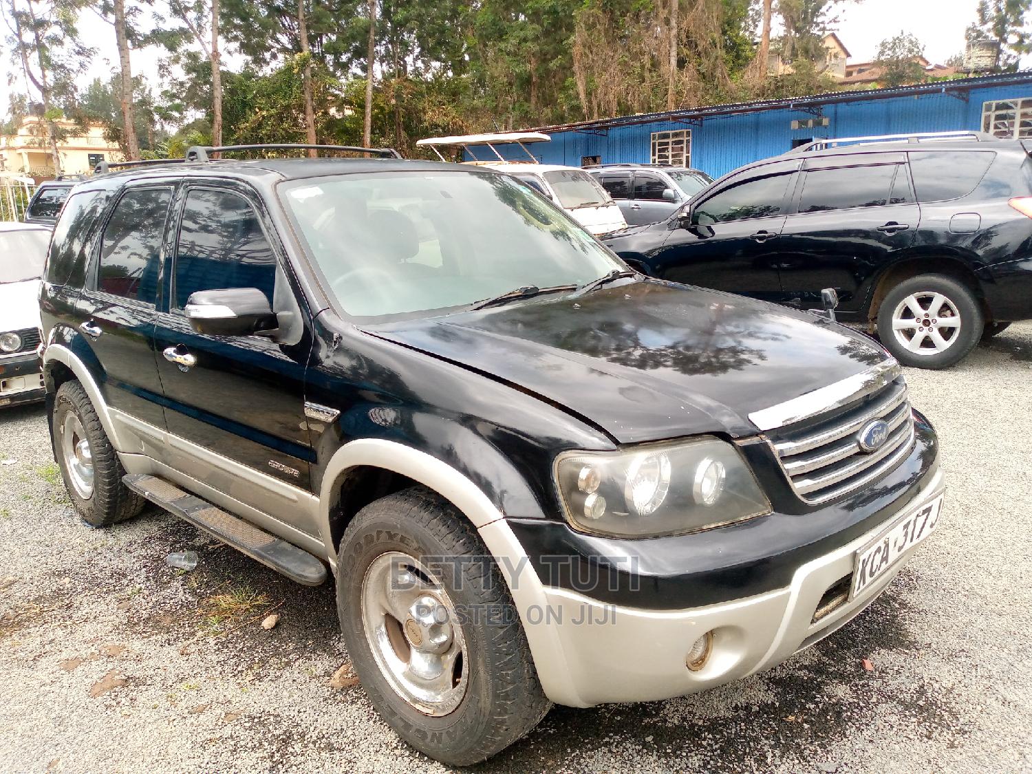 Ford Escape 2008 XLT 4WD 3.0 Black