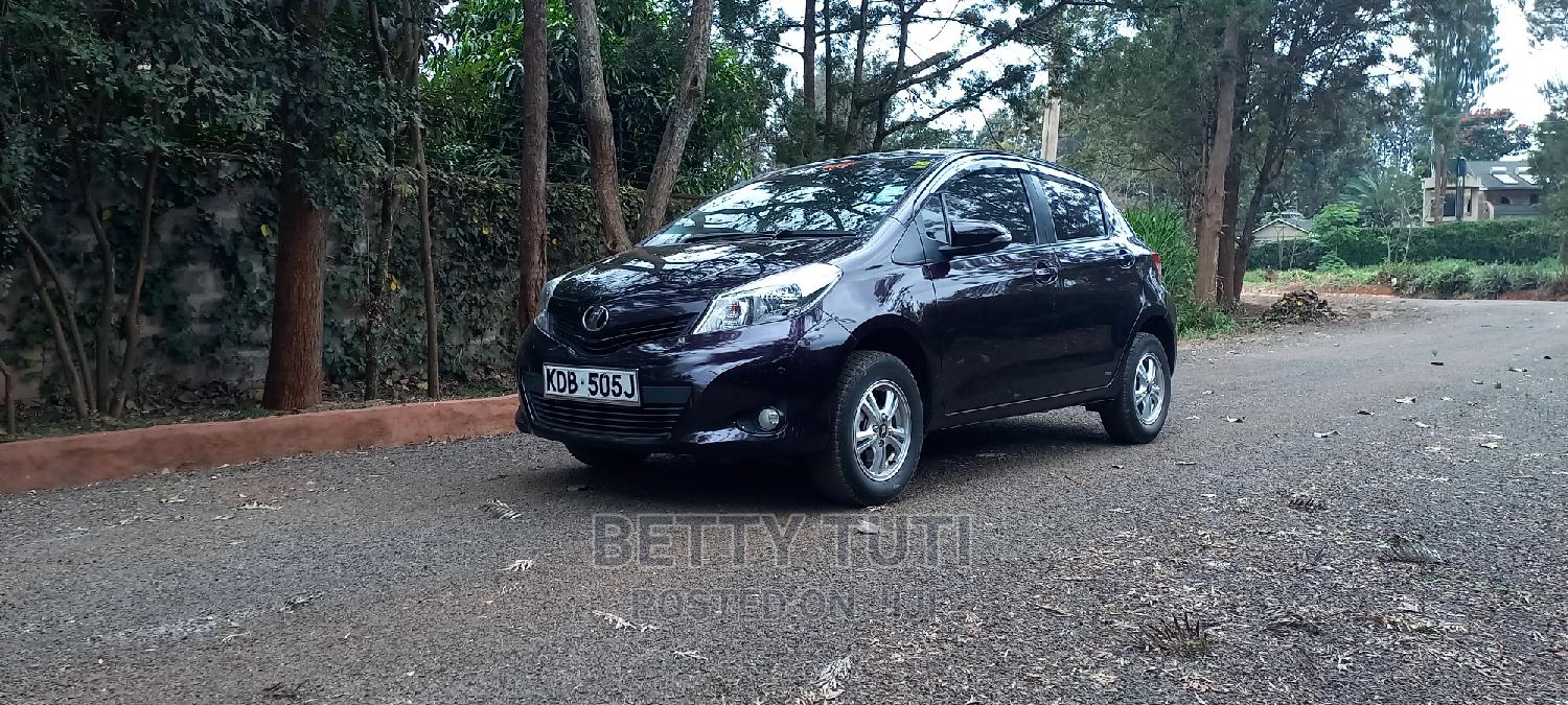 Toyota Vitz 2014 1.3 AWD 3dr Blue