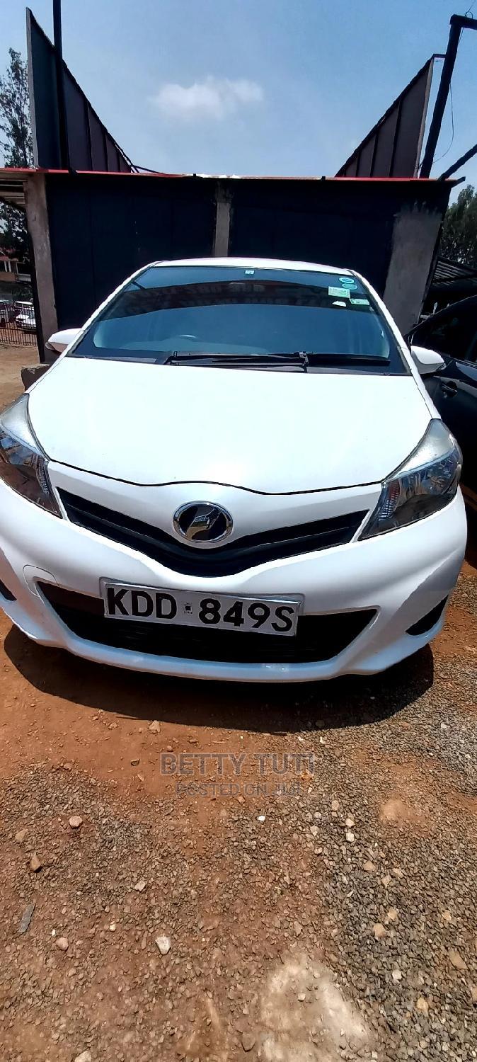 Toyota Vitz 2014 White